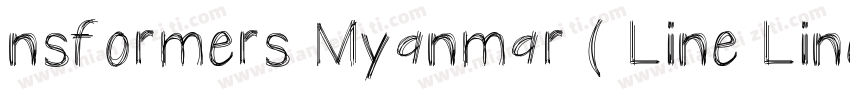 nsformers Myanmar ( Line Line ) Reg字体转换
